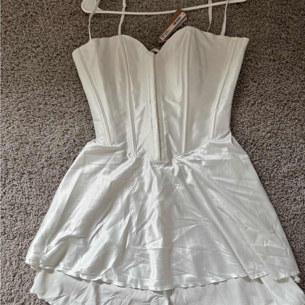 SKIMS White Corset Dress